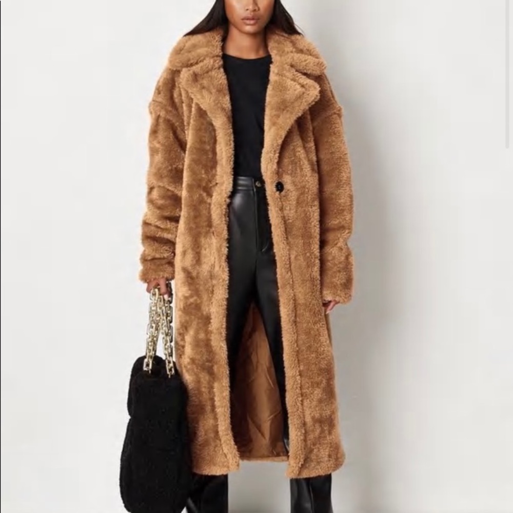 Long Teddy coat